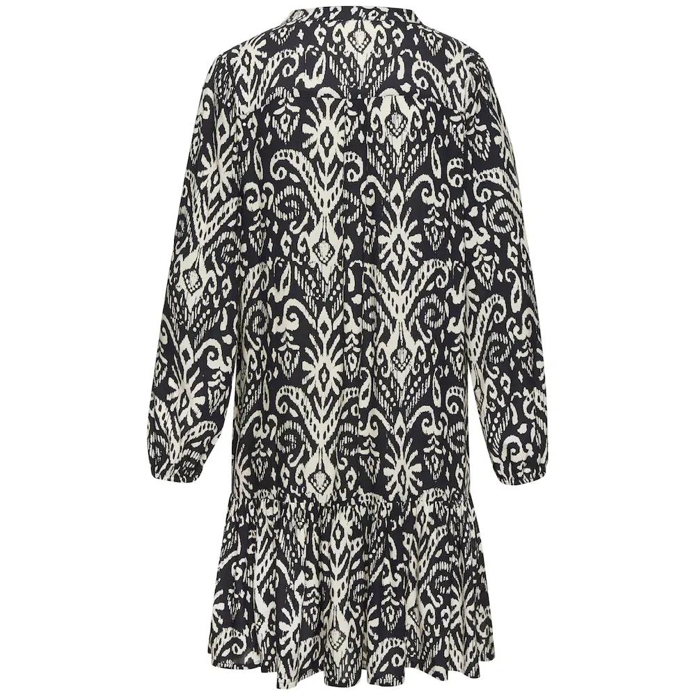 Vivance Longtunika Mit Volant Am Saum Lockeres Blusenkleid Im Boho-Style Strandkleid