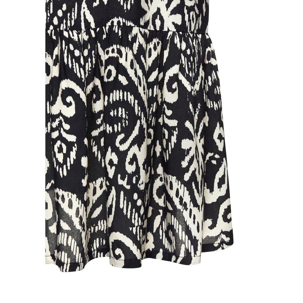 Vivance Longtunika Mit Volant Am Saum Lockeres Blusenkleid Im Boho-Style Strandkleid