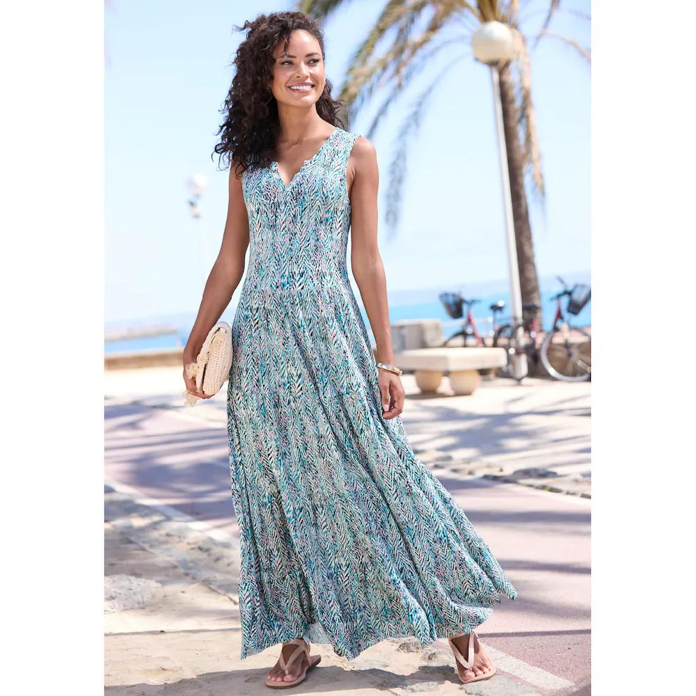 Vivance Maxikleid mit Alloverdruck