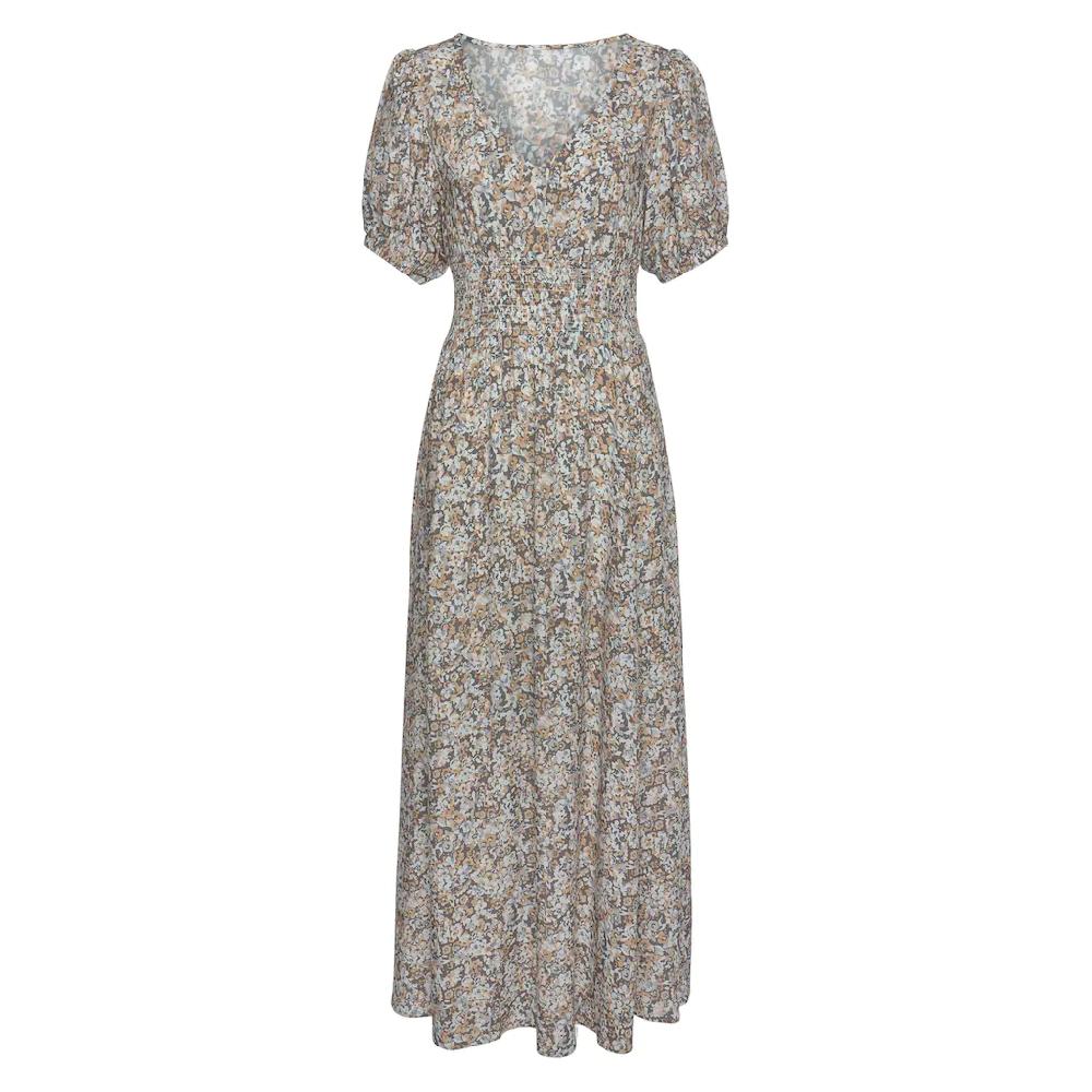 Vivance Maxikleid Mit Blümchendruck Und V-Ausschnitt Luftiges Sommerkleid