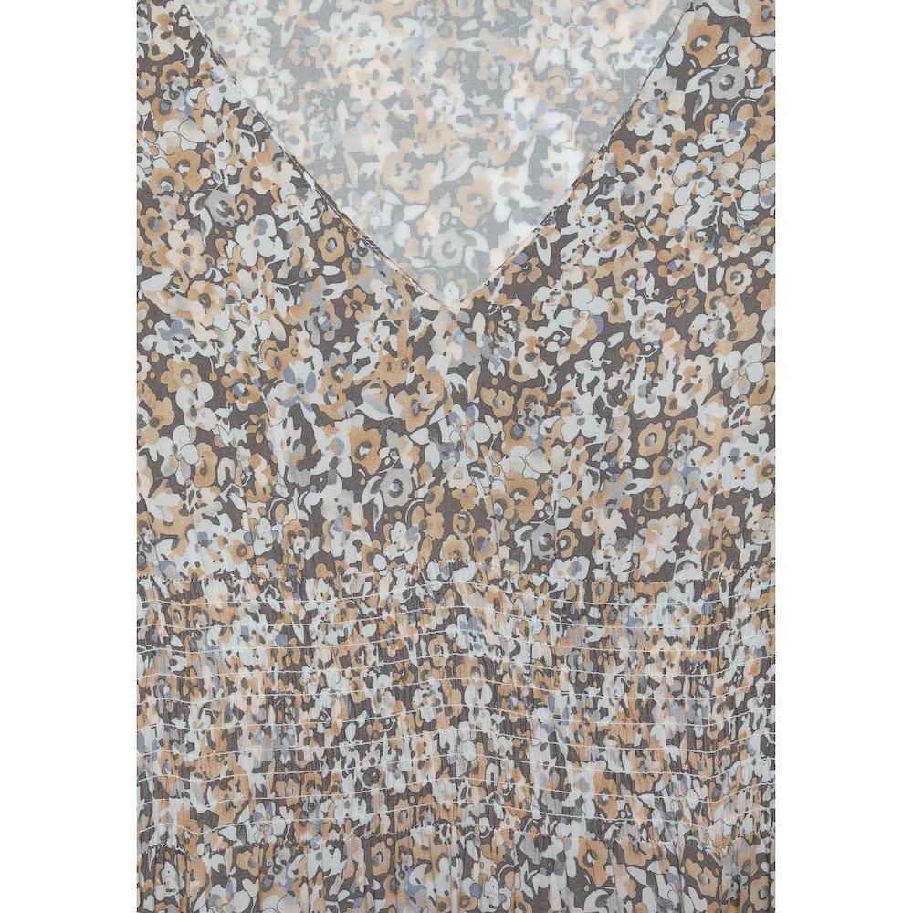 Vivance Maxikleid Mit Blümchendruck Und V-Ausschnitt Luftiges Sommerkleid