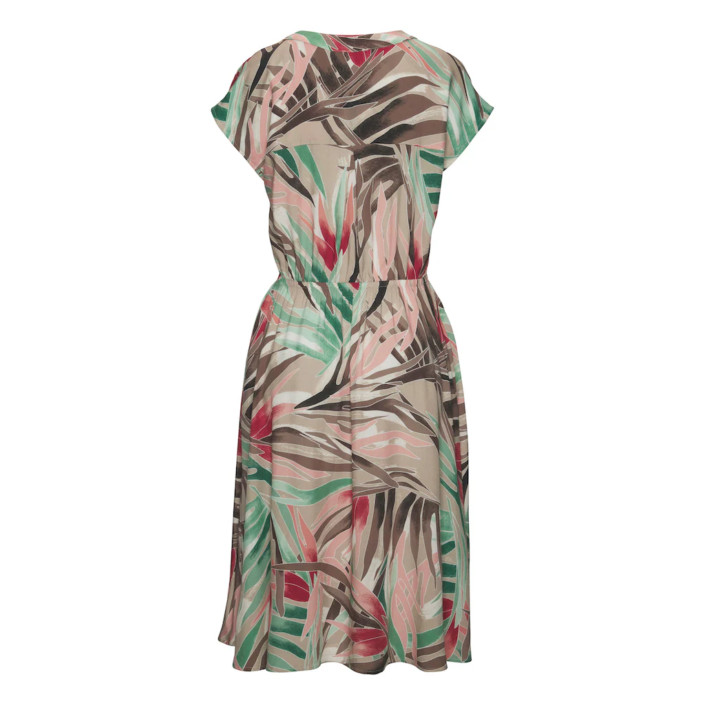 Vivance Midikleid Mit Alloverdruck Sommerkleid Weiche Viskose Druckkleid
