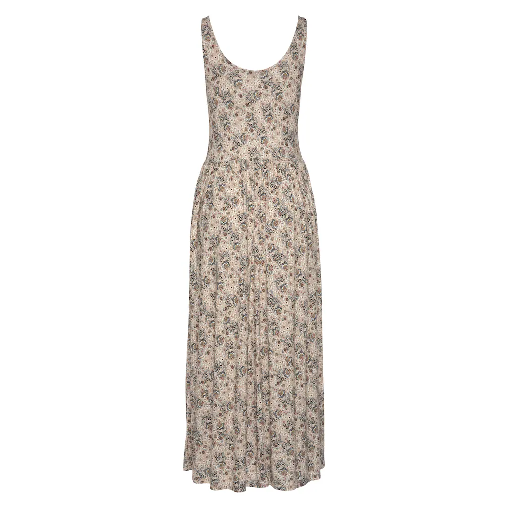 Vivance Midikleid Mit Blümchenprint Luftiges Sommerkleid Strandkleid