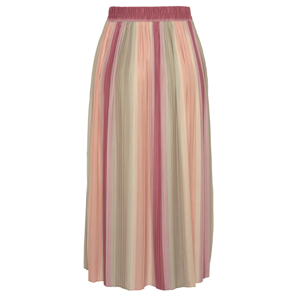 Vivance Plisseerock Mit Farbverlauf Midirock Sommerrock