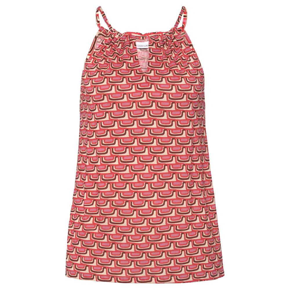 Vivance Strandtop Mit Retroprint Sommerliches Damentop