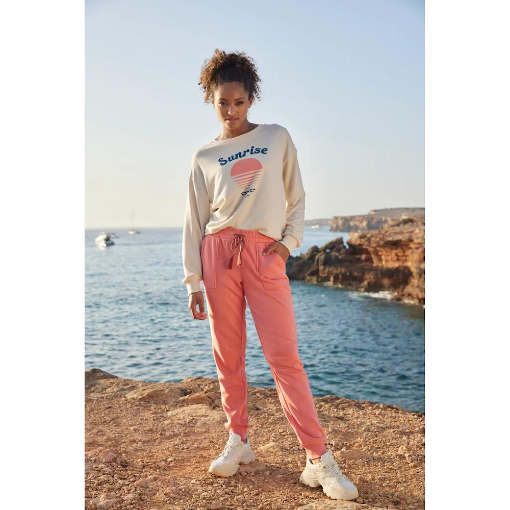 Vivance Sweater Mit Schönem Frontprint Loungewear