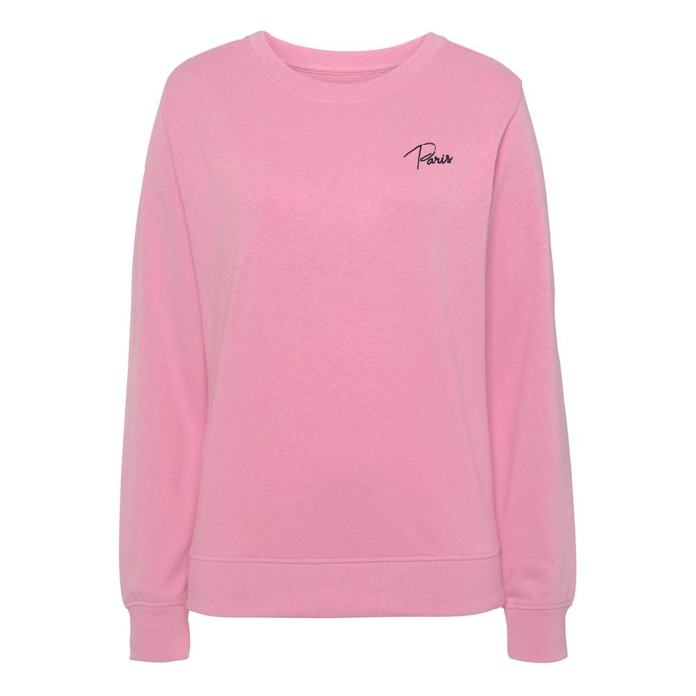 Vivance Sweatshirt (1 Tlg.) Sweatshirt Mit Frontprint Loungeanzug