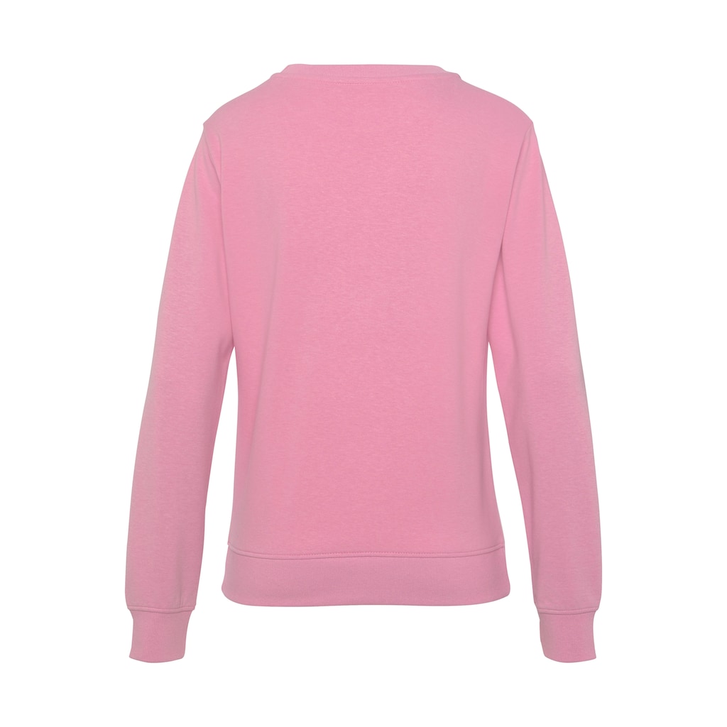 Vivance Sweatshirt (1 Tlg.) Sweatshirt Mit Frontprint Loungeanzug
