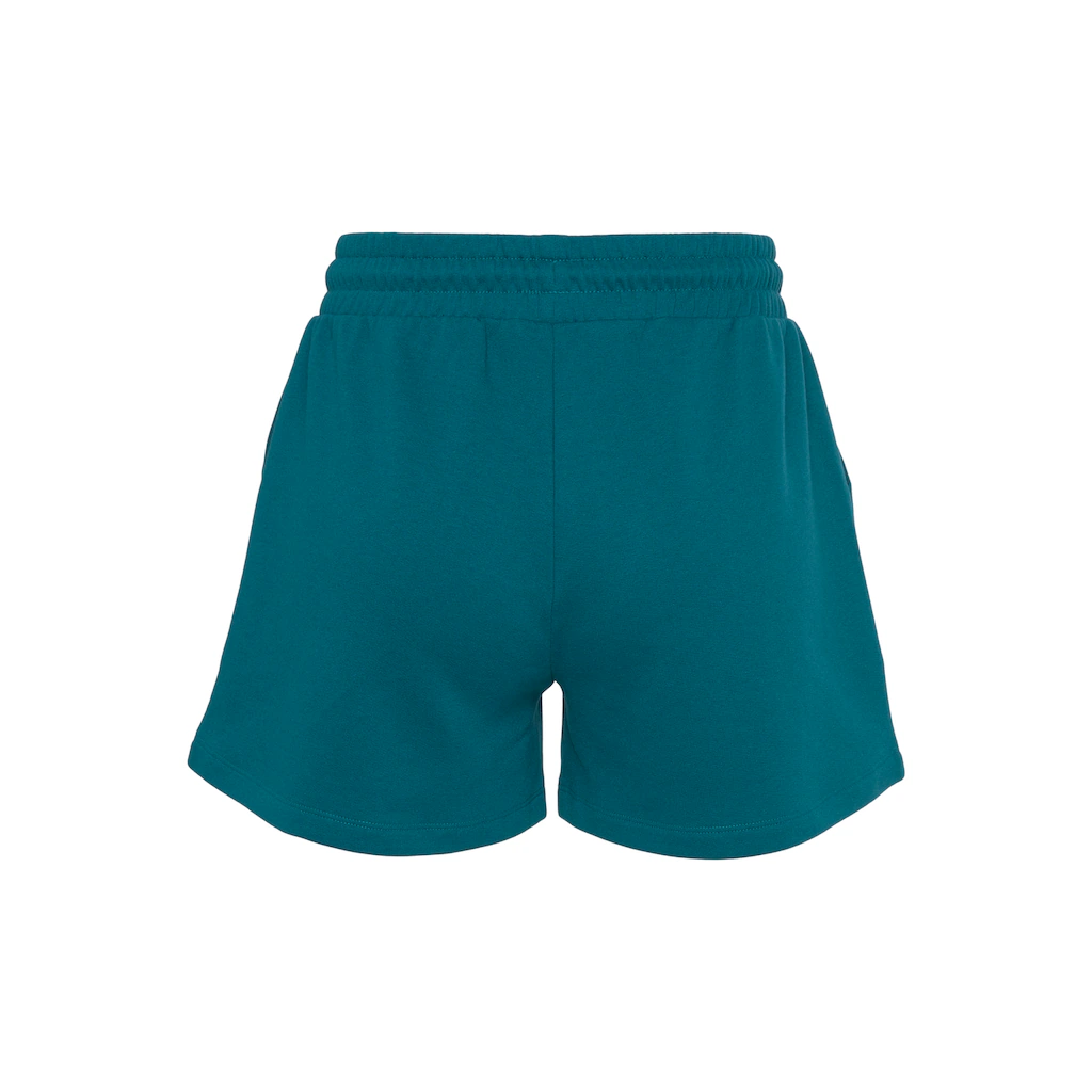 Vivance Sweatshorts Kurze Hose Mit Aufgesetzten Taschen Und Kontrastkordel Loungewear