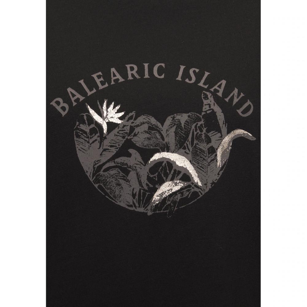 Vivance T-Shirt »mit Schimmerndem Frontprint« Aus Weicher Baumwoll-Qualität