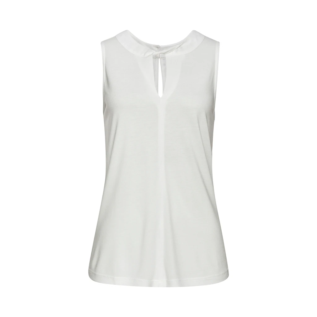 Vivance Tanktop Mit Besonderem Ausschnitt Schlichtes Sommertop Casual
