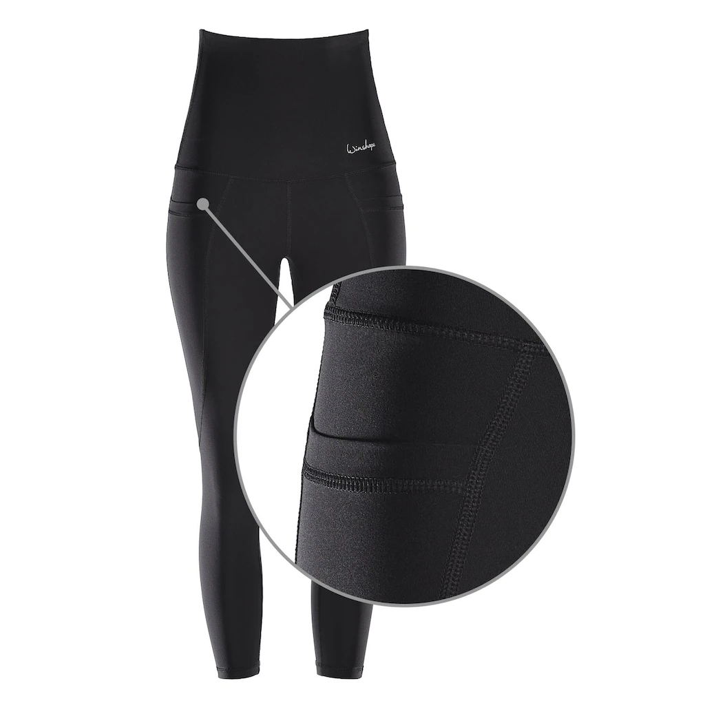 Winshape Leggings »Functional Power Shape 7/8-Tights HWL314« High Waist Mit Praktischen Taschen