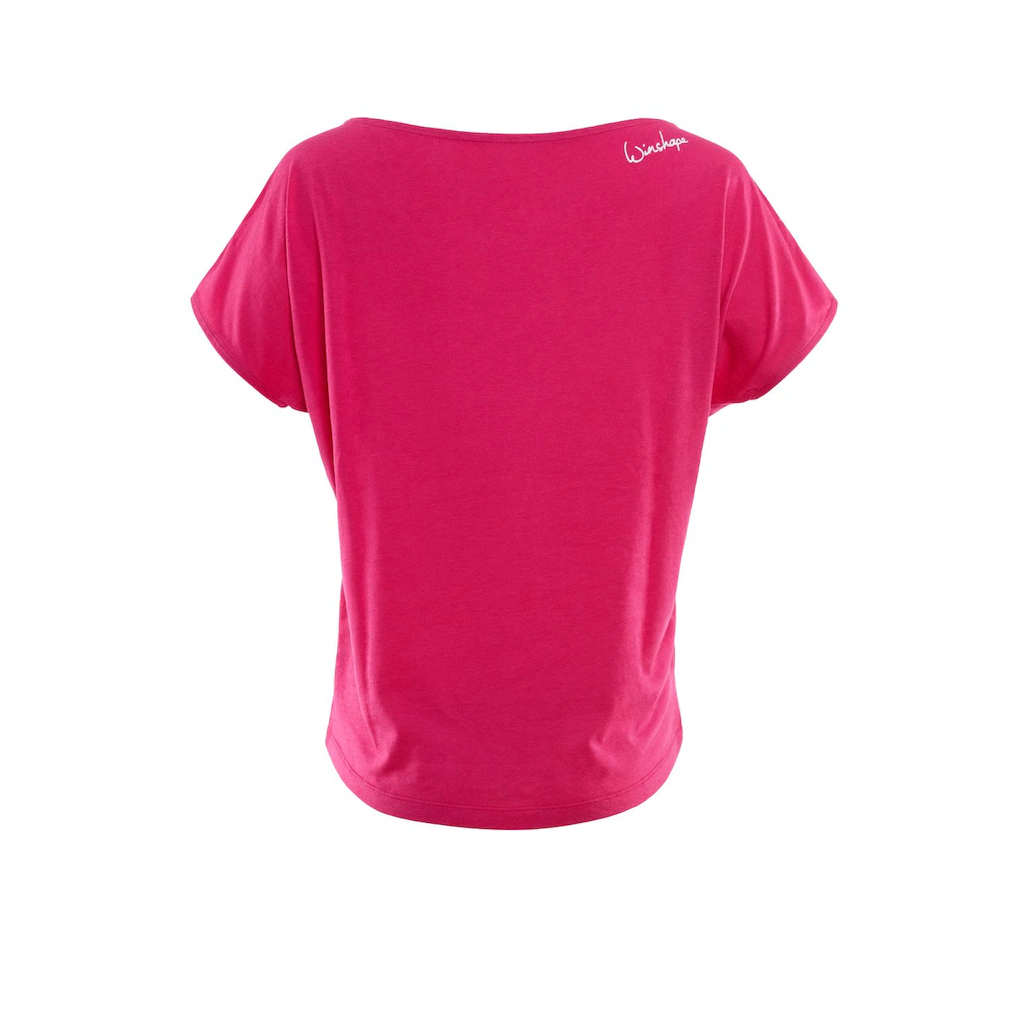 Winshape Oversize-Shirt »MCT002 Ultra Leicht« Mit Weißem Glitzer-Aufdruck