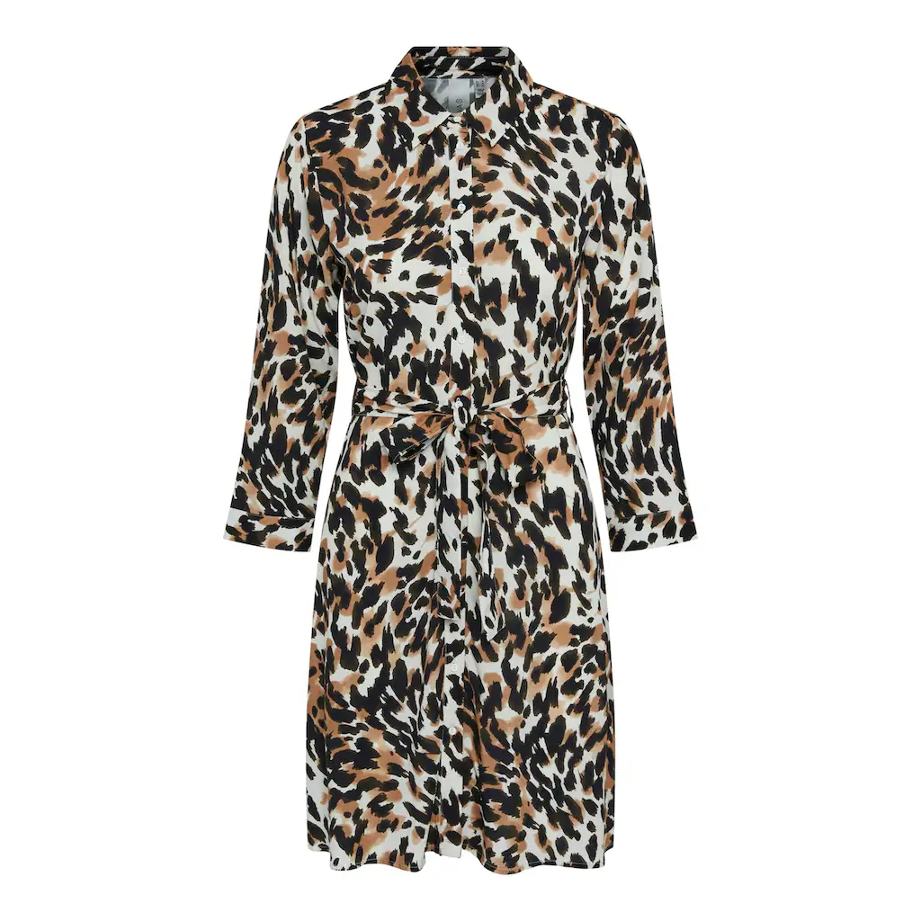 Y.A.S Hemdblusenkleid »YASSAVANNA 3/4 SHORT SHIRT DRESS S. NOOS«