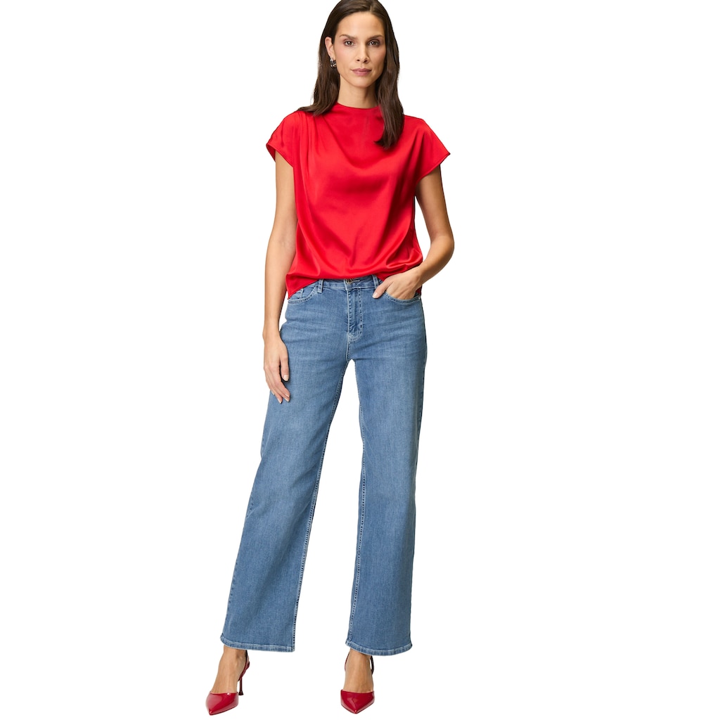 Zero Blusentop »zero Blusentop Mit Stehkragen«