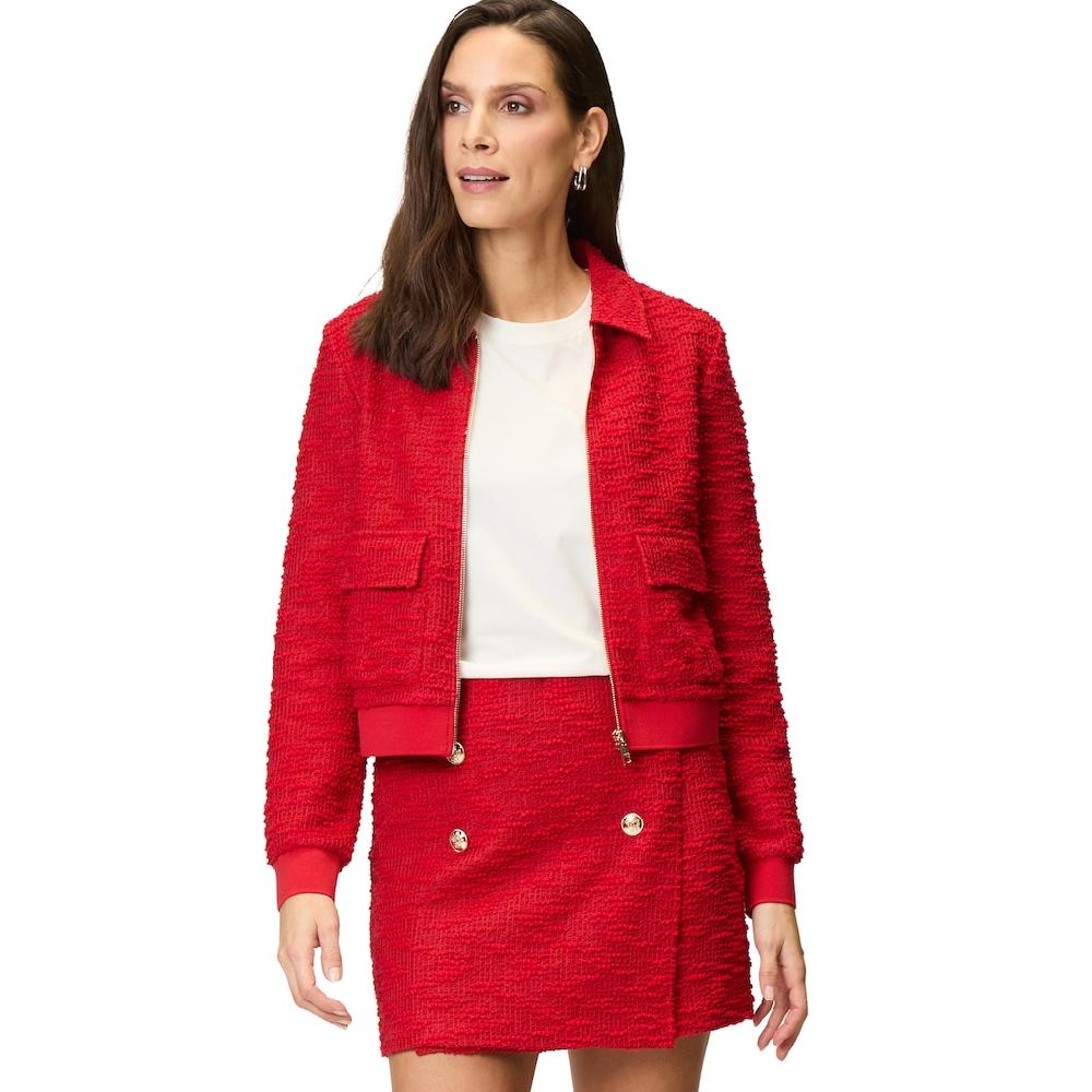 Zero Jackenblazer »zero Bouclè-Jacke mit Klappentaschen« weiteres Detail