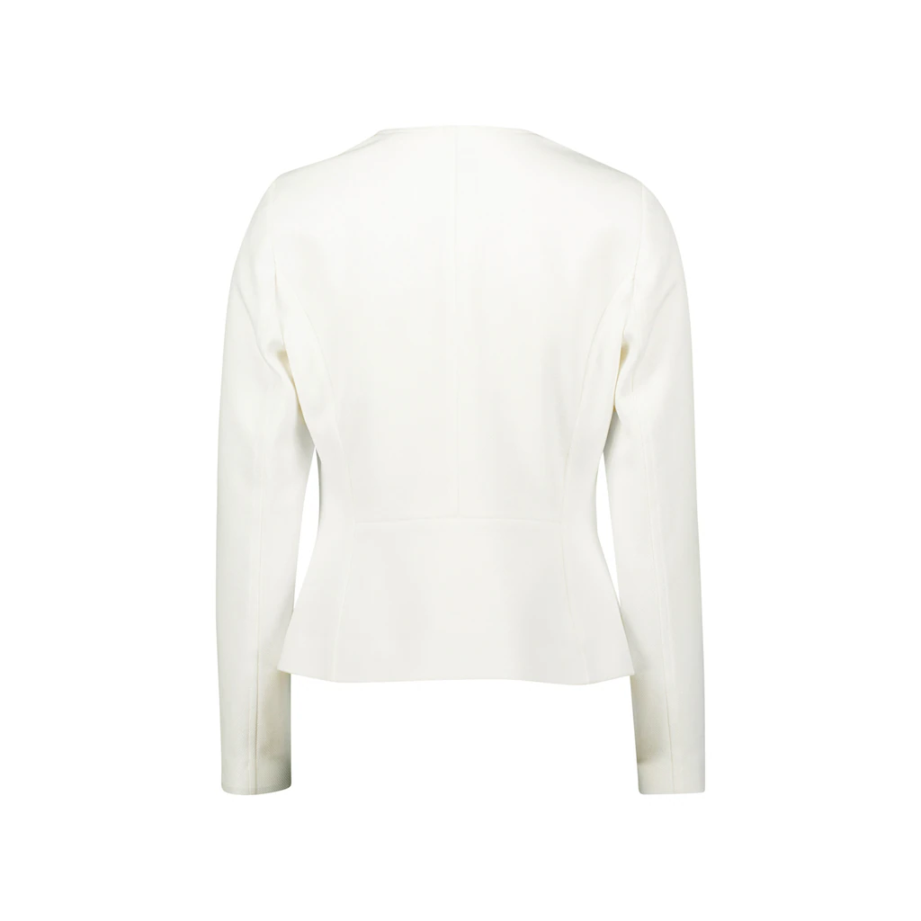 Zero Jackenblazer »zero Piqué-Blazer Mit Knopfverschluss« Weiteres Detail