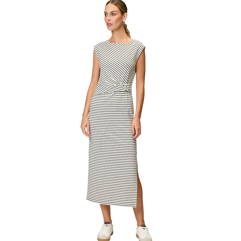 Zero Jerseykleid »zero Jerseykleid mit Streifen« Gürtel