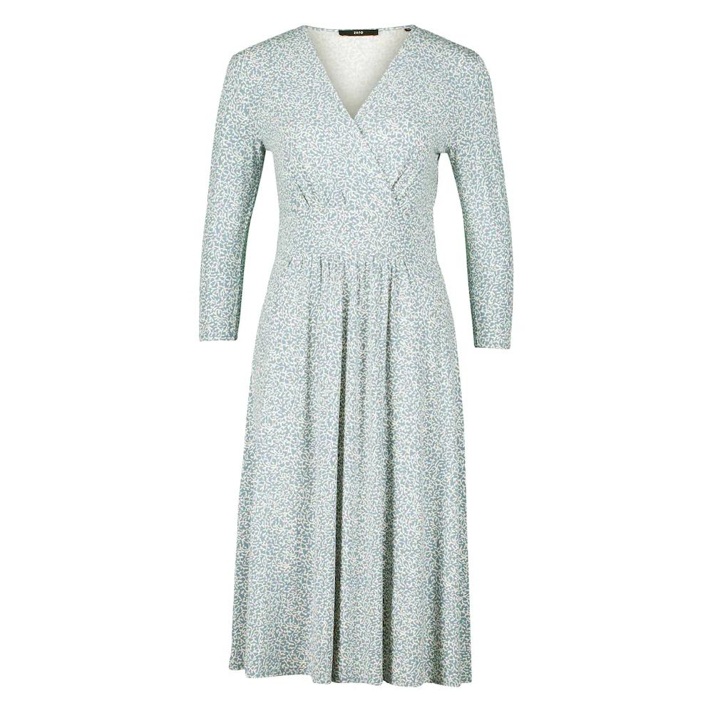 Zero Jerseykleid »zero Jerseykleid Mit Wickeloptik« Wickeldesign