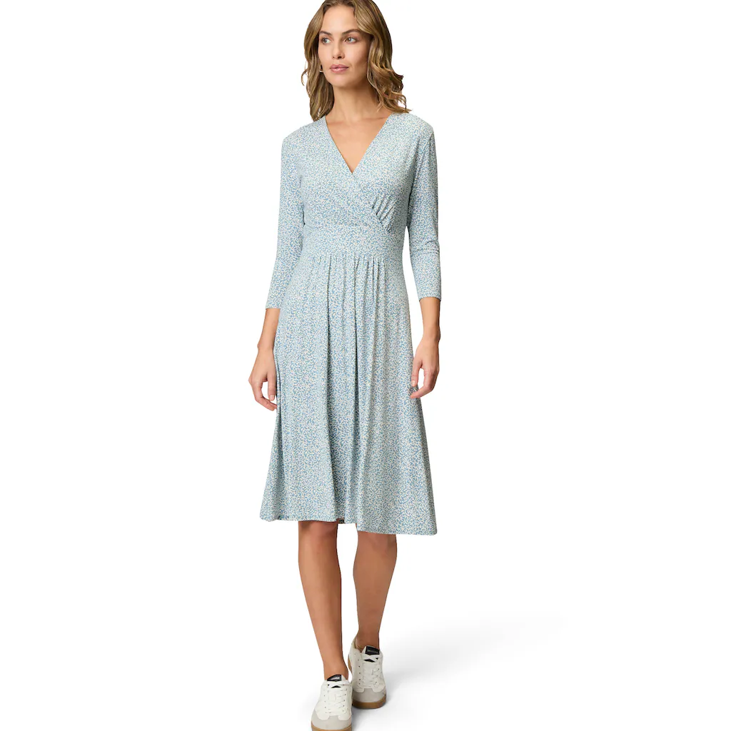 Zero Jerseykleid »zero Jerseykleid mit Wickeloptik« Wickeldesign