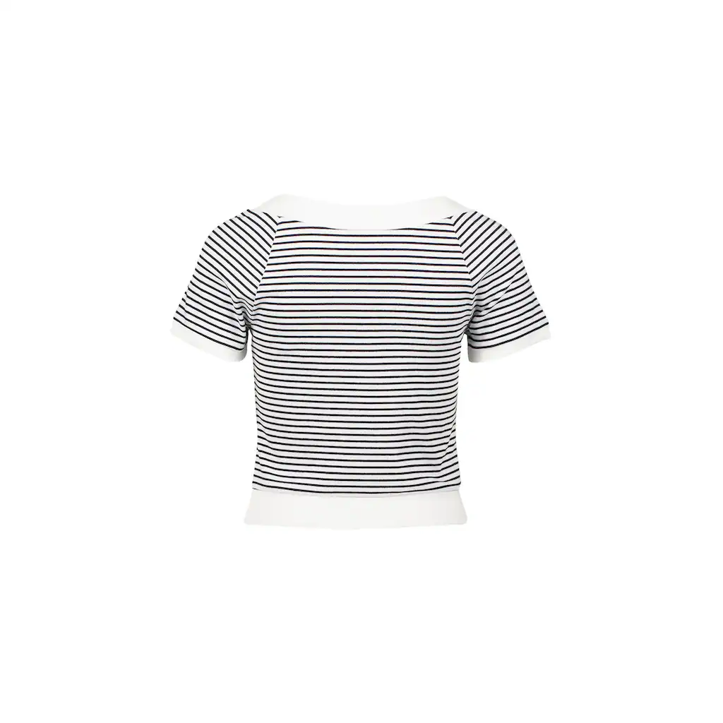 Zero Kurzarmshirt »zero Streifenshirt Mit Raglan Ärmel« (1 Tlg.) Plain/ohne Details