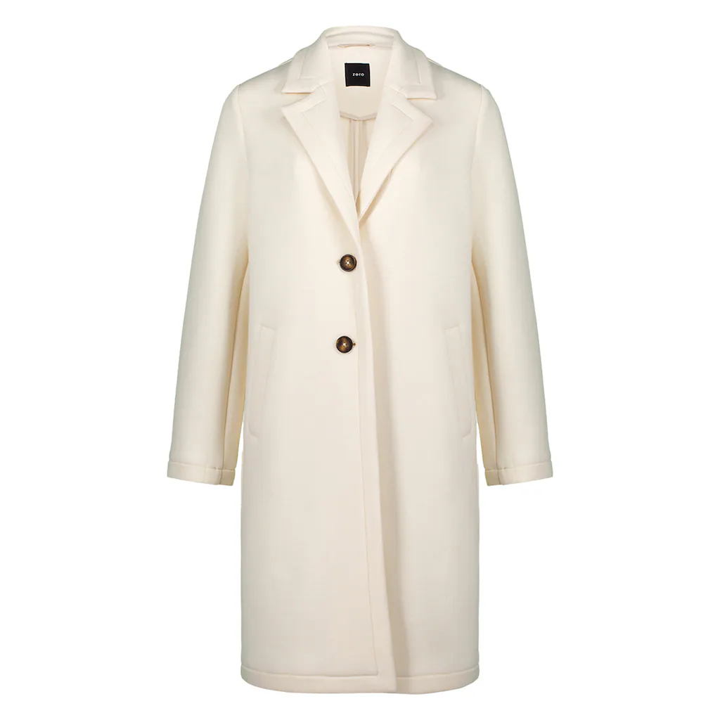 Zero Langmantel »zero Scuba-Mantel Mit Reverskragen«
