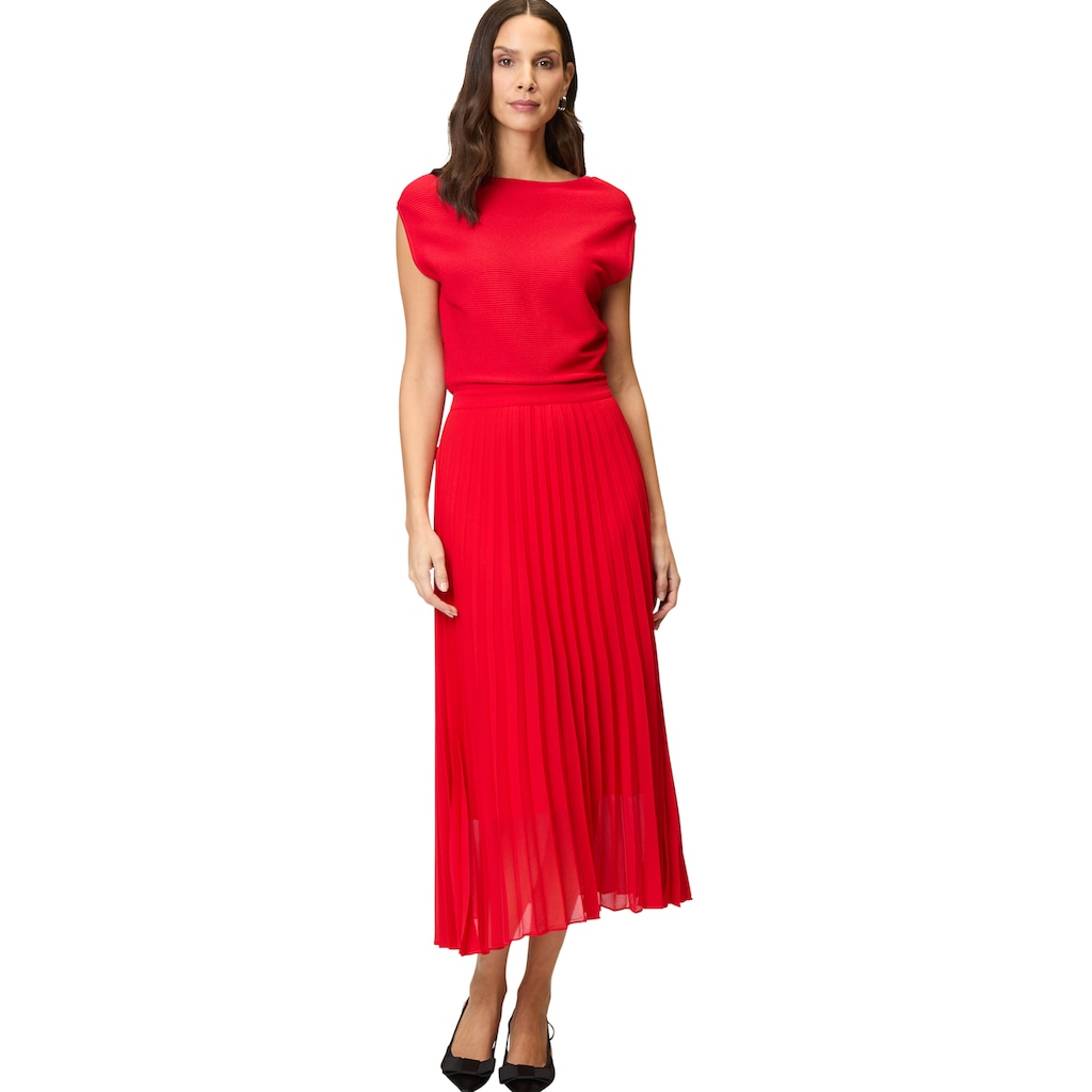 Zero Maxikleid »zero Maxikleid 2 in 1 Optik« Falten