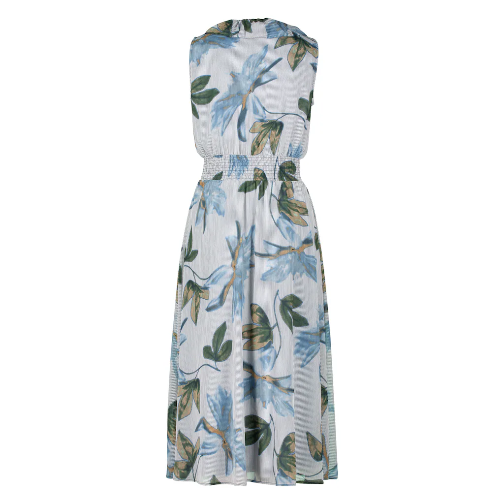 Zero Midikleid »zero Midikleid Mit Rüschen« Wickeldesign