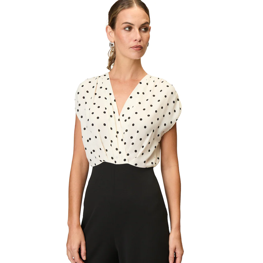 Zero Overall »zero Jumpsuit 2 in 1 Optik 30 Inch« (1 tlg.) Wickeldesign