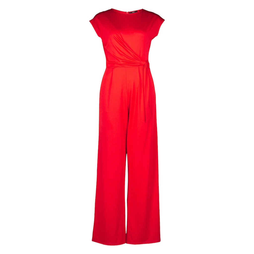Zero Overall »zero Jumpsuit Mit Bindegürtel« (1 Tlg.) Drapiert /gerafft