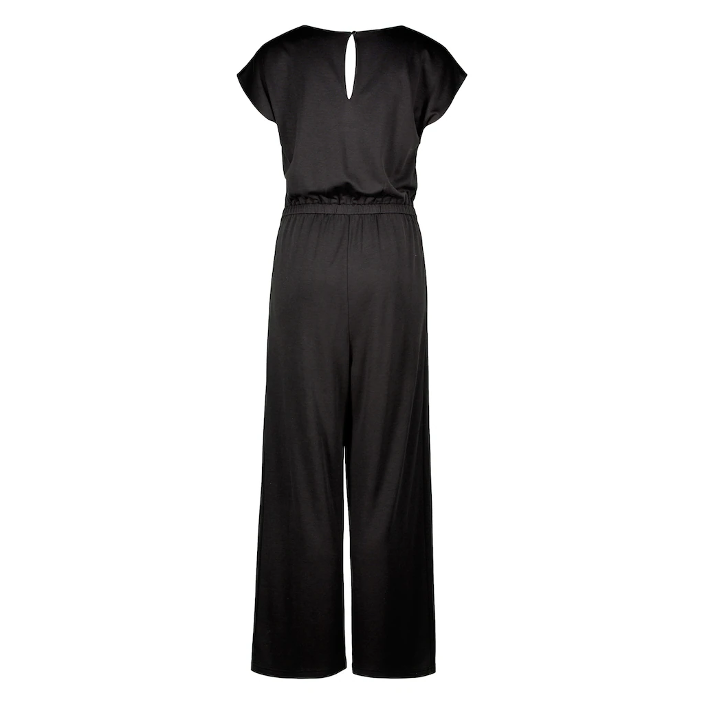Zero Overall »zero Jumpsuit Mit Wasserfallausschnitt« (1 Tlg.) Drapiert /gerafft