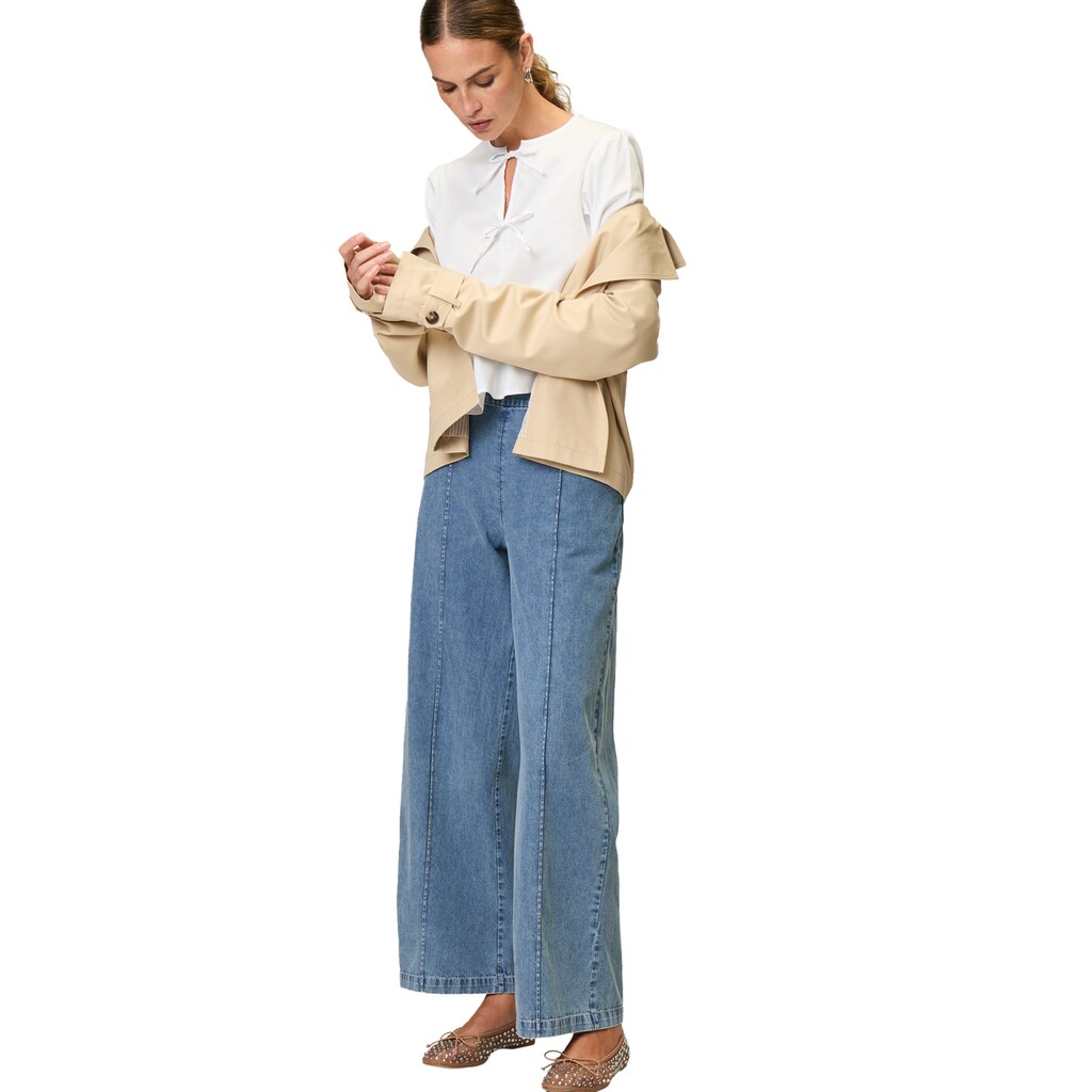 Zero Slim-fit-Jeans »zero Jeans Relaxed Fit Weites Bein 30 Inch«