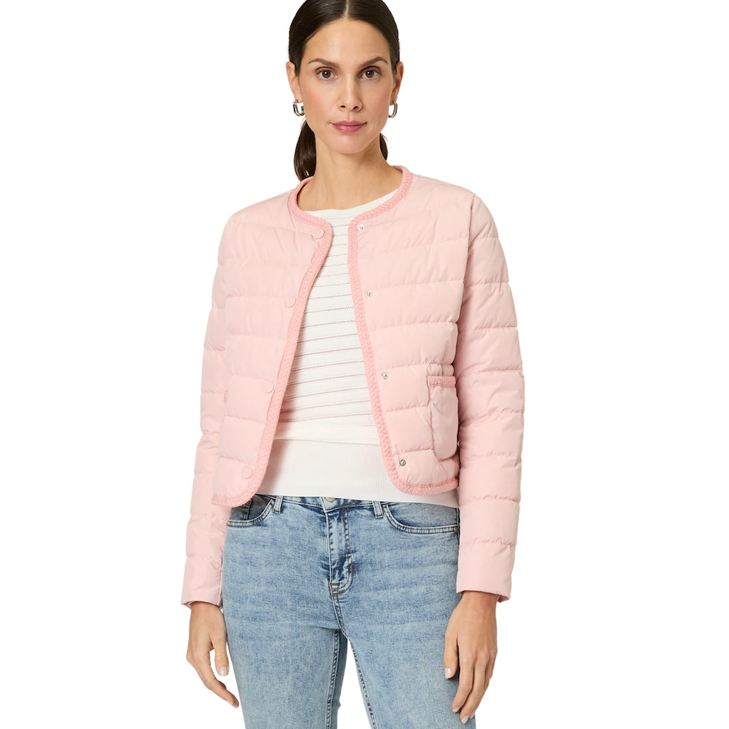 Zero Steppjacke »zero Steppjacke mit Knopfleiste«