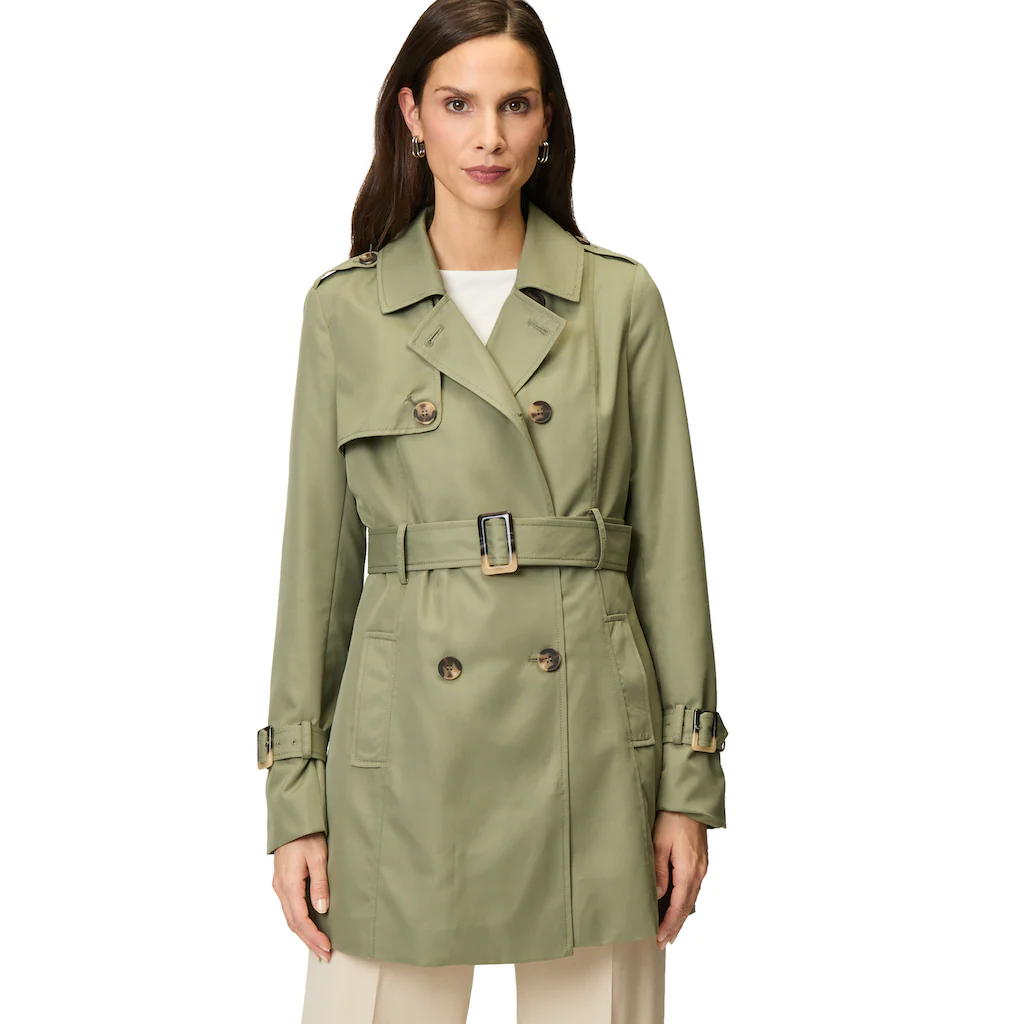 Zero Trenchcoat »zero Trenchcoat mit Bindegürtel«