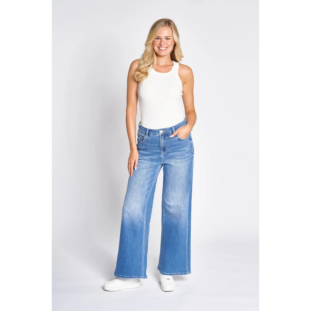 Zhrill 5-Pocket-Jeans »TESSA« Mit Ausgestelltem Bein Schlag