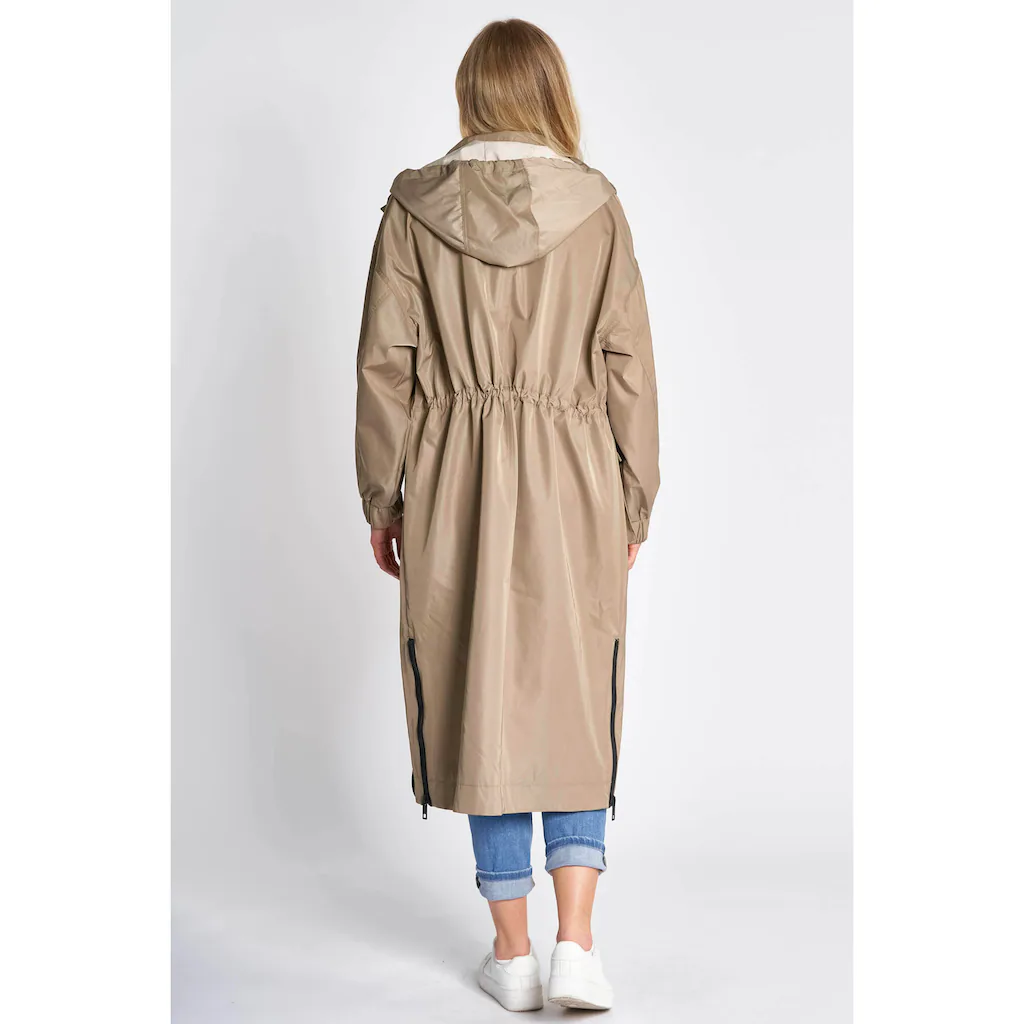 Zhrill Allwetterjacke »AILA« Mit Kapuze Mit Seitlichen Eingrifftaschen Und Kapuze