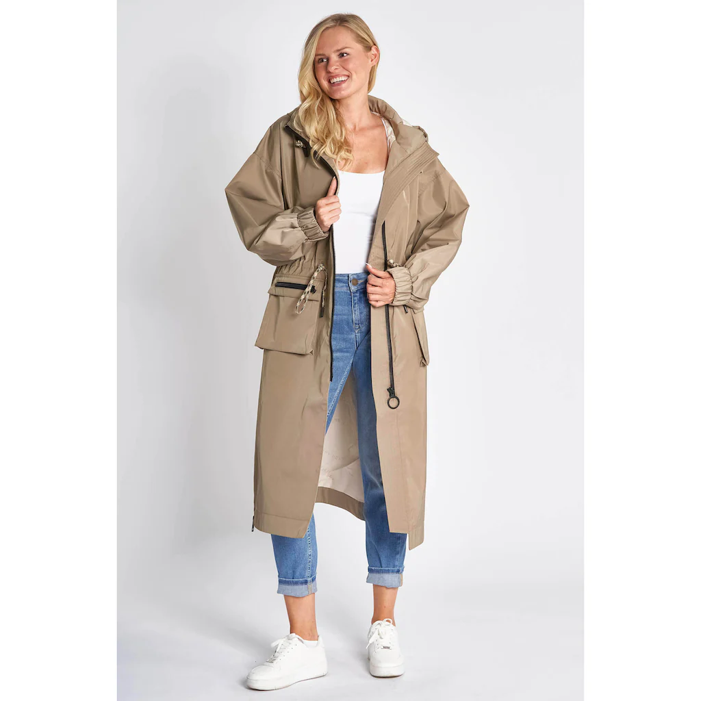 Zhrill Allwetterjacke »AILA« Mit Kapuze Mit Seitlichen Eingrifftaschen Und Kapuze