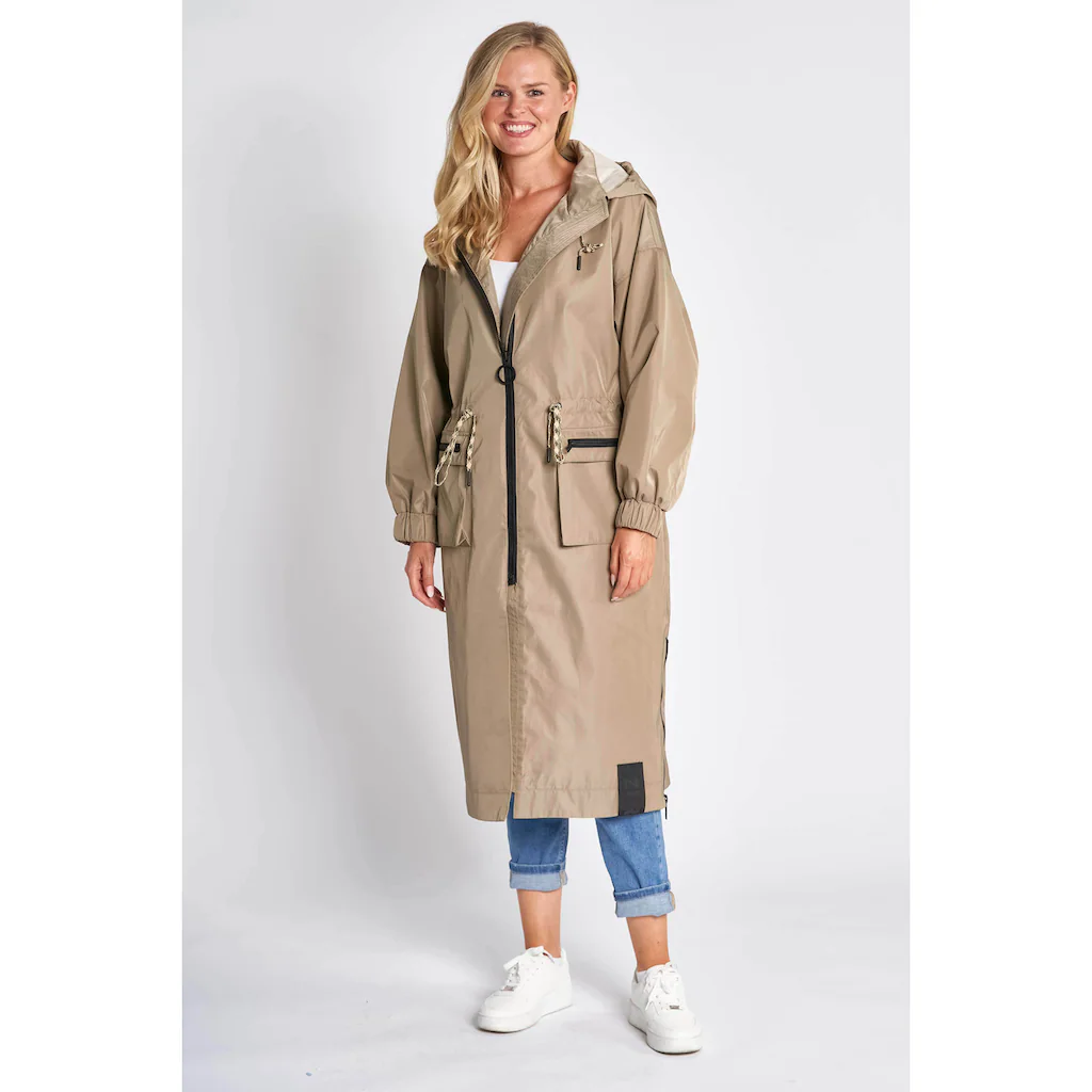 Zhrill Allwetterjacke »AILA« mit Kapuze mit seitlichen Eingrifftaschen und Kapuze