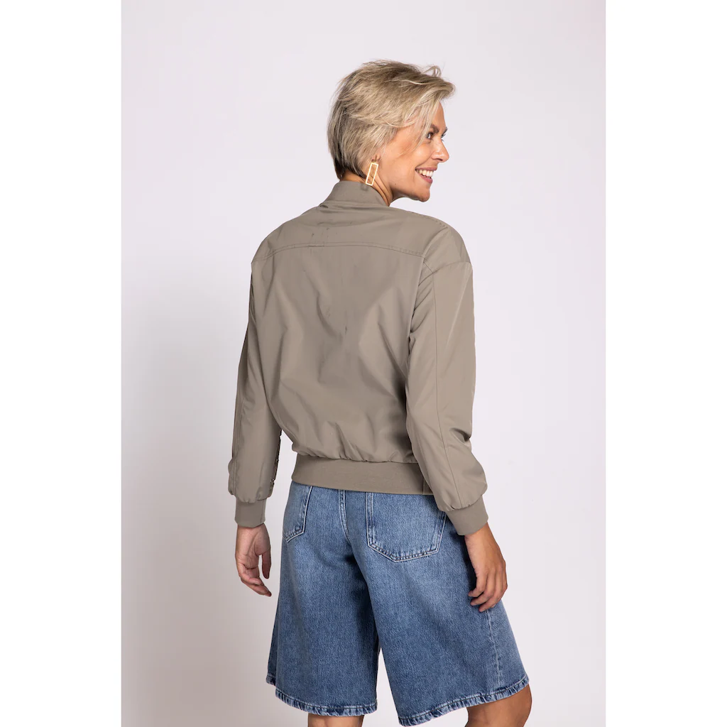 Zhrill Blouson »BELL« Ohne Kapuze Mit Gestrickter-gehäkelter Front