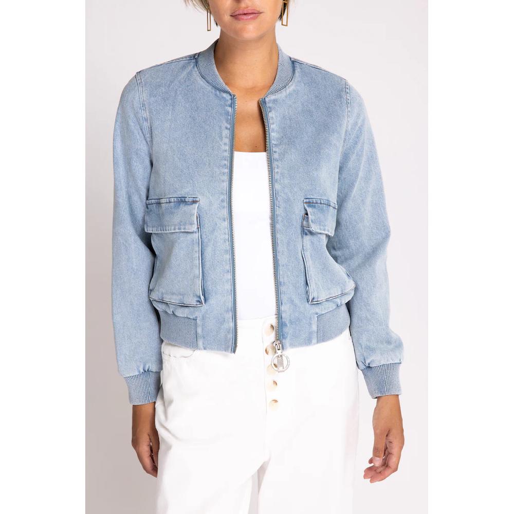 Zhrill Blouson In Unifarbe