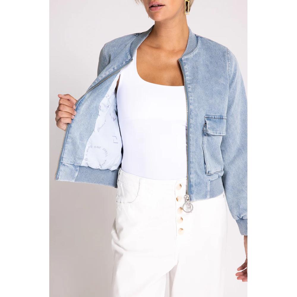 Zhrill Blouson In Unifarbe