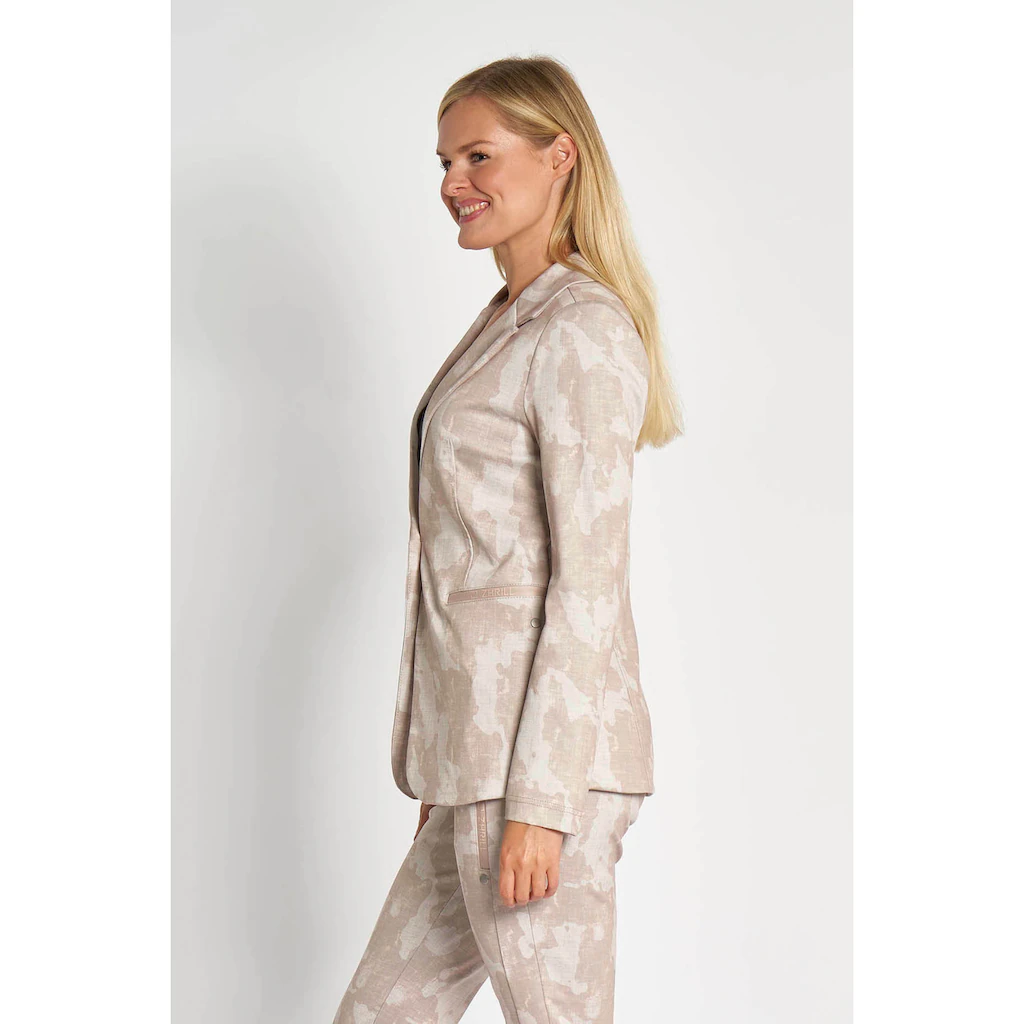 Zhrill Longblazer »SALMA LONG« Mit Camouflage Muster