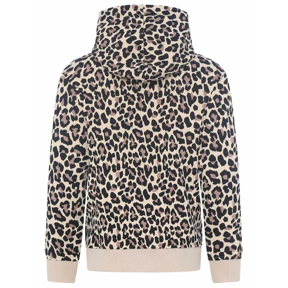 Zwillingsherz Hoodie »"Classic Leo AOP"« Leo Allover Mit Kängurutaschen
