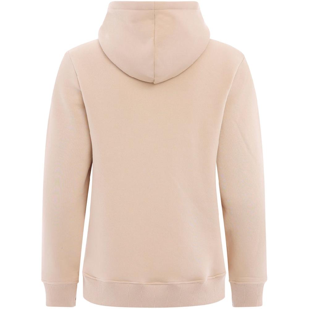 Zwillingsherz Hoodie »Happy And Beautiful« Mit Gleichfarbiger Smiley-Stickerei Und Bindebänder Mit Schriftzug