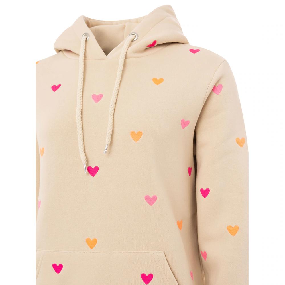 Zwillingsherz Hoodie »"Hearts"« Mit Mini Me Style Für Mütter & Töchter