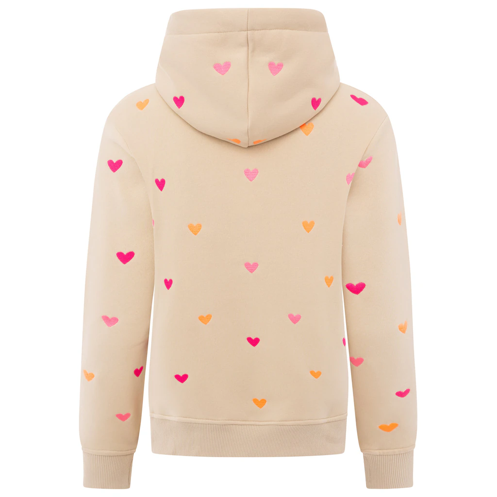 Zwillingsherz Hoodie »"Hearts"« Mit Mini Me Style Für Mütter & Töchter
