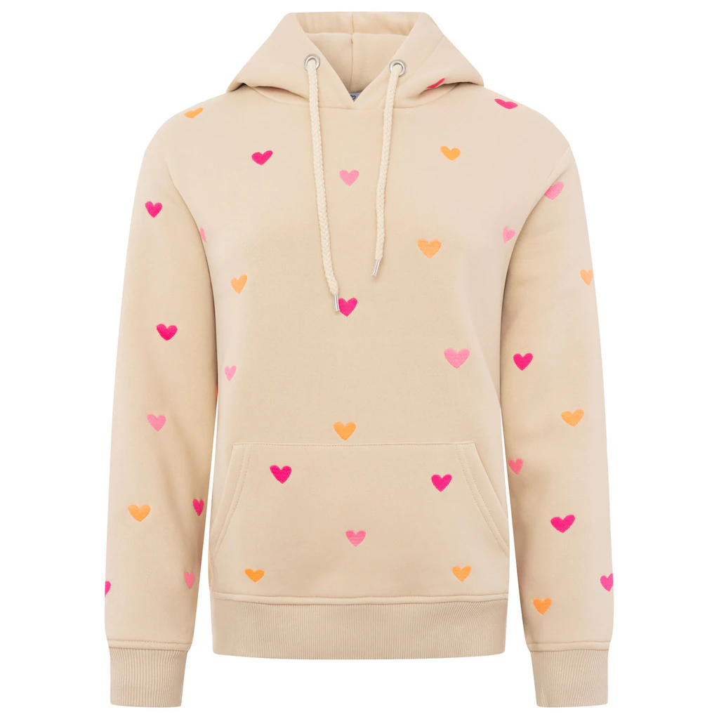 Zwillingsherz Hoodie »"Hearts"« mit Mini Me Style für Mütter & Töchter