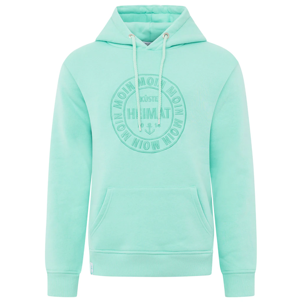 Zwillingsherz Hoodie »"Heimat 2014"« Mit Fronttaschen Und Kordel