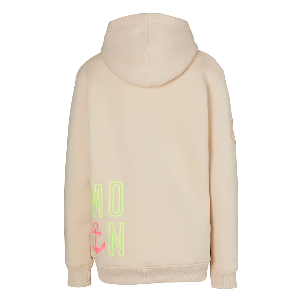 Zwillingsherz Hoodie »Limited Edition« Mit Kapuze Gesticktem "MOIN" Und Anker Motiv