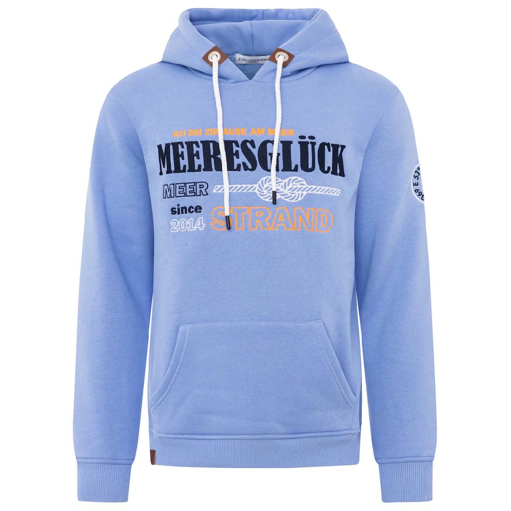 Zwillingsherz Hoodie »"Meeresglück"« Mit Gesticktem Detail Am Ärmel Und Kapuze